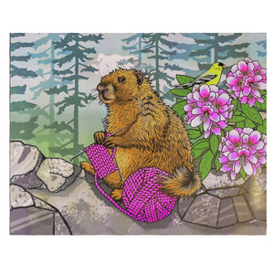 Print Knitting Marmot