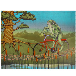 Print Toadster on Bike