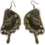 Papilio Ulysses Wing Earrings