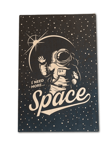 Space Wooden Sign