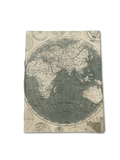 World Map Notebook - Dot Grid
