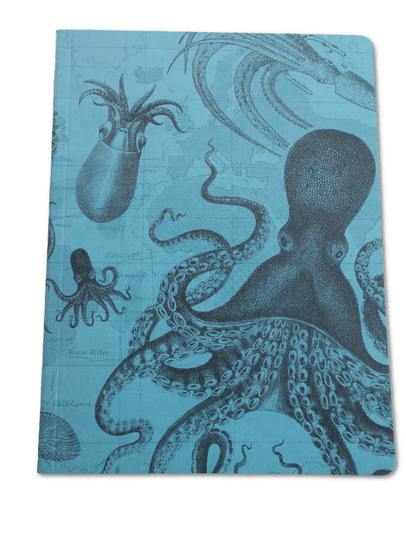Octopus Notebook - Lined