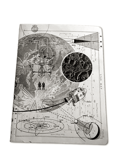 Moon Landing Notebook - Dot Grid